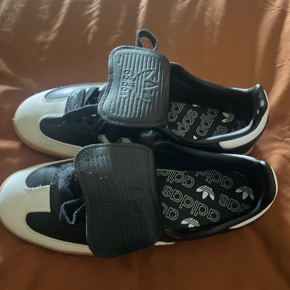Adidas Monochrome Athletic Shoes - Picture 2 of 4